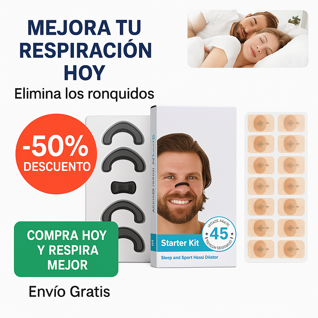 Dilatador Nasal - Antirronquidos