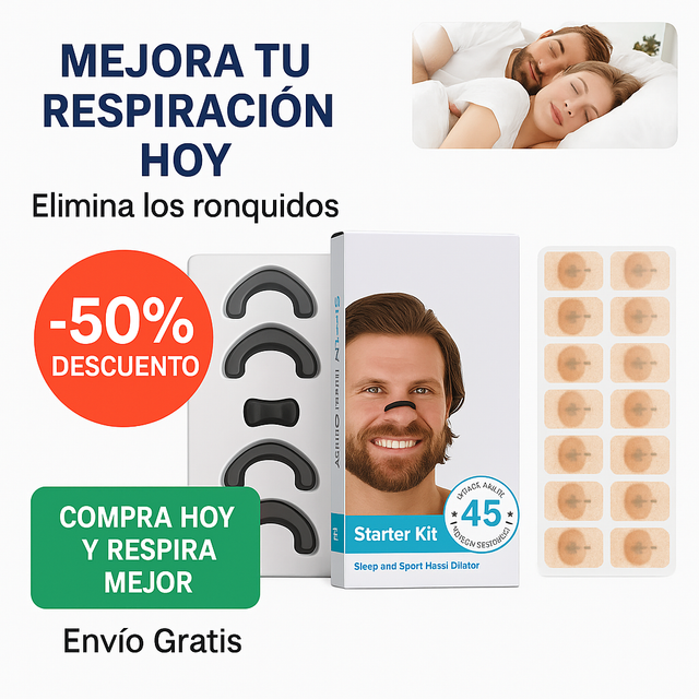 Dilatador Nasal - Antirronquidos
