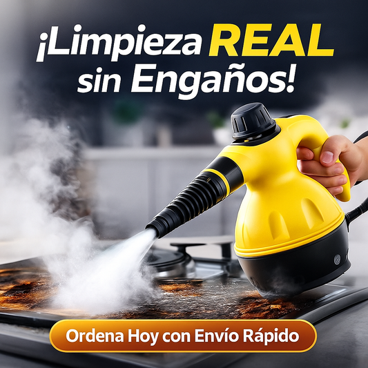 Limpiador a Vapor Portátil Poderoso