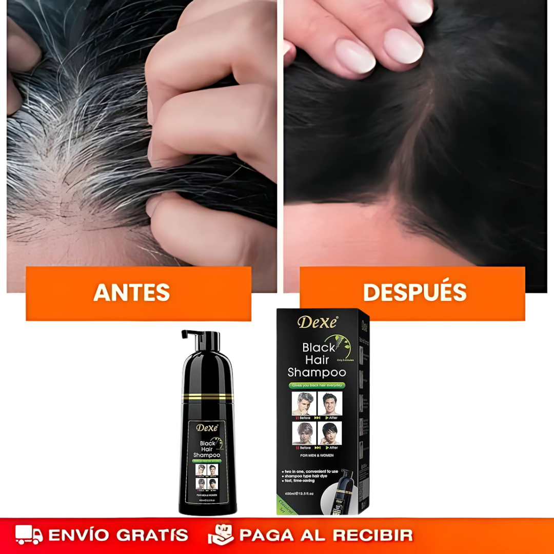 SHAMPOO NATURAL CUBRE CANAS BLACK